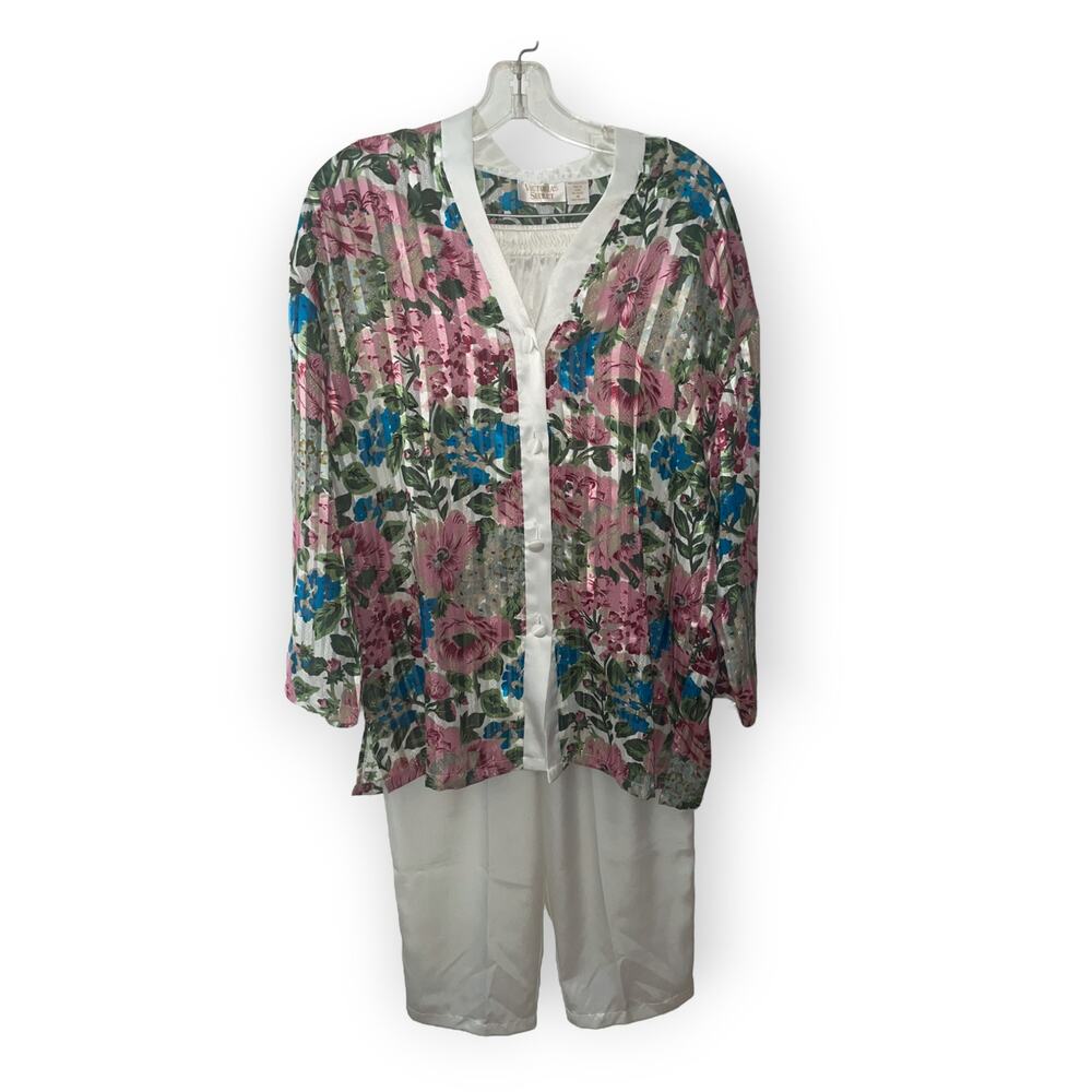 Vintage Victoria's Secret Sz Med 2piece pajama set EUC